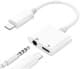 Кабель 2 в 1 PowerPlant CA911813 Apple Lightning - Apple Lightning - 3.5 (Female)