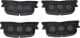 04466YZZAN Toyota / Lexus / Daihatsu Тормозные колодки