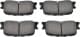 04466YZZAN Toyota / Lexus / Daihatsu Тормозные колодки
