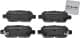 22-0612-0 Metelli Тормозные колодки