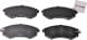 SP1048 Hi-Q Тормозные колодки