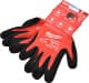 Перчатки рабочие Milwaukee SmartSwipe Cut A синтетические с нитриловым покрытием красные