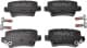 37530 A.B.S. Гальмівні колодки для Honda Civic