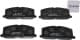 SP1105 Hi-Q Тормозные колодки