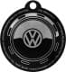 Брелок Nostalgic art Wheel с логотипом Volkswagen синий 48036