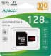 Карта памяти Apacer microSDXC 128 ГБ с SD-адаптером AP128GMCSX10UB-R