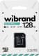 Карта памяти Wibrand microSDXC 128 ГБ с SD-адаптером WICDHU1128GB-A