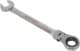 Ключ тріскачка комбінований BaumAuto BM-600717F I-подібний 17 мм з шарніром