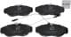 209129 Solgy Тормозные колодки