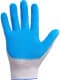 Перчатки рабочие Vitol Вампир нейлоновые с нитриловым покрытием синие