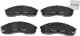 22-0374-0 Metelli Гальмівні колодки