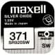 Батарейка Maxell 4902580132361 LR69 1,55 V 1 шт