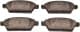 21195.10 Roadhouse Тормозные колодки для Mazda 6