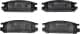 36721 A.B.S. Тормозные колодки