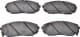 21041.02 Roadhouse Тормозные колодки для Kia Sorento