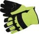 Рукавички робочі Yato синтетичні з шкіряними вставками зелені