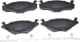 55454 Asam Тормозные колодки