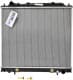 62855 Nissens Радіатор охолодження двигуна для Mitsubishi L400