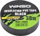 Изолента Winso 152300 черная ПВХ 19 мм х 30 м