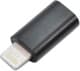 Перехідник XoKo XK-AC005-BK Apple Lightning - Micro USB
