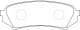 PN1412 NiBK Тормозные колодки