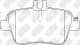 PN31010 NiBK Тормозные колодки