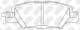 PN5818 NiBK Тормозные колодки для Mazda CX-5
