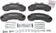 140893 Icer Тормозные колодки для Mercedes 100