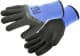 Рукавички робочі Hoegert Technik Zicher поліестерові з латексним покриттям сині