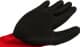 Перчатки рабочие MaxShine красный + черный