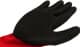 Перчатки рабочие MaxShine красный + черный