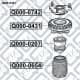 Q0000431 Q-Fix Опорный подшипник амортизатора для Honda Civic