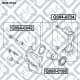Q0940234 Q-Fix Ремкомплект тормозного суппорта