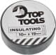 Ізоляційна стрічка Top Tools 24B108 чорна 19 мм х 10 м