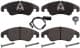 116021 Febi Тормозные колодки