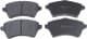 116113 Febi Тормозные колодки для Land Rover Freelander