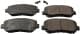 116395 Febi Тормозные колодки для Mazda CX-5