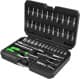 Набір торцевих головок та компонентів Winso 904046 1/4" (46 пр.)