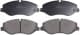 16945 Febi Тормозные колодки