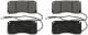 16611 Febi Тормозные колодки