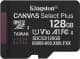 Карта памяти Kingston Canvas Select Plus MicroSD 128 ГБ