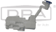 99551804602 DPA Бачок омивача для Volkswagen Caddy