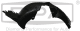 88091623402 DPA Подкрылок для Volkswagen Polo