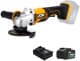 Болгарка акумуляторна JCB JCB-18AG (2 акумулятори + ЗП) 115 мм