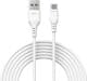 Кабель Denmen D23T DM-D23T-WH USB - type-C 2 м