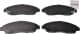 SP1452 Hi-Q Гальмівні колодки