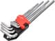 Набір ключів TORX Yato YT0512 T10-T50 9 шт