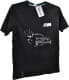 Футболка чоловіча Globuspioner класична BMW MPower Dots чорна принт спереду