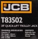 Домкрат JCB подкатной гидравлический 3,5 т JCB-T83502