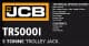 Домкрат JCB подкатной гидравлический 5 т JCB-TR50001